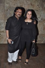Sanjay leela bhansali, Padmini Kolhapure at Ram Leela Screening in Lightbox, Mumbai on 14th Nov 2013